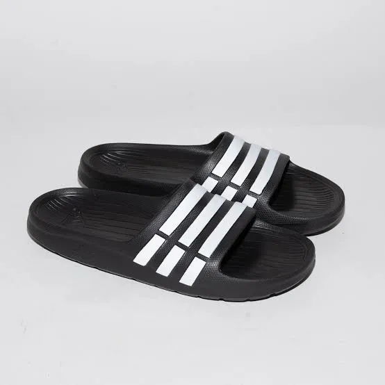 Adidas Duramo Black Slides For Men