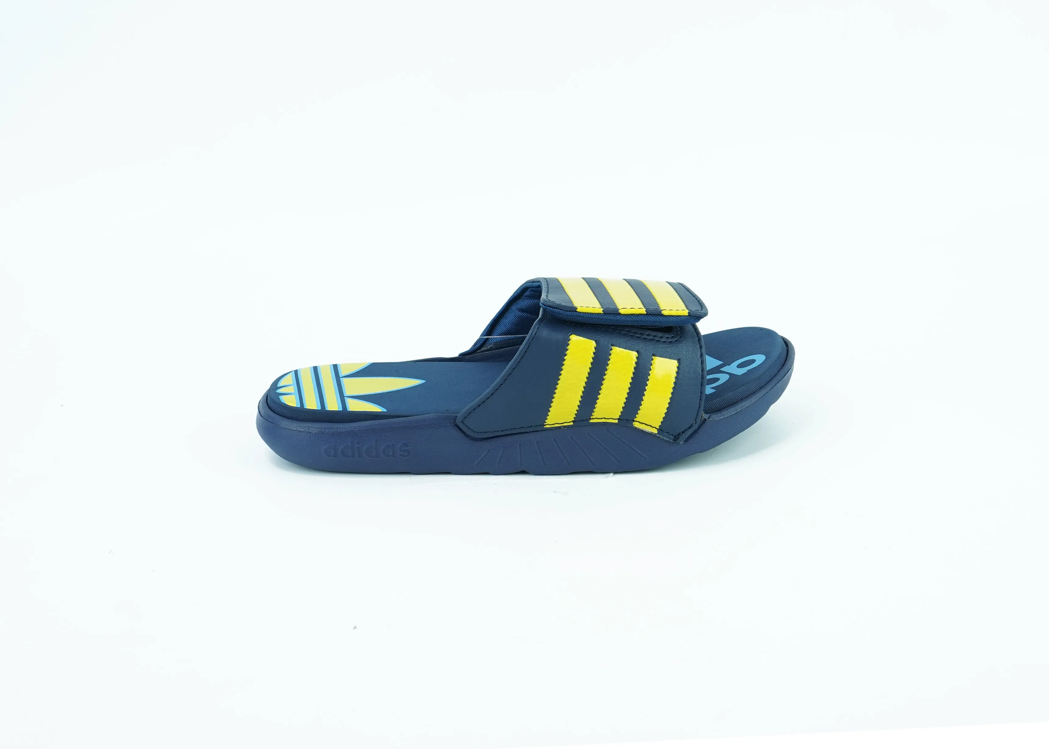 Adidas green and blue Slippers For Men