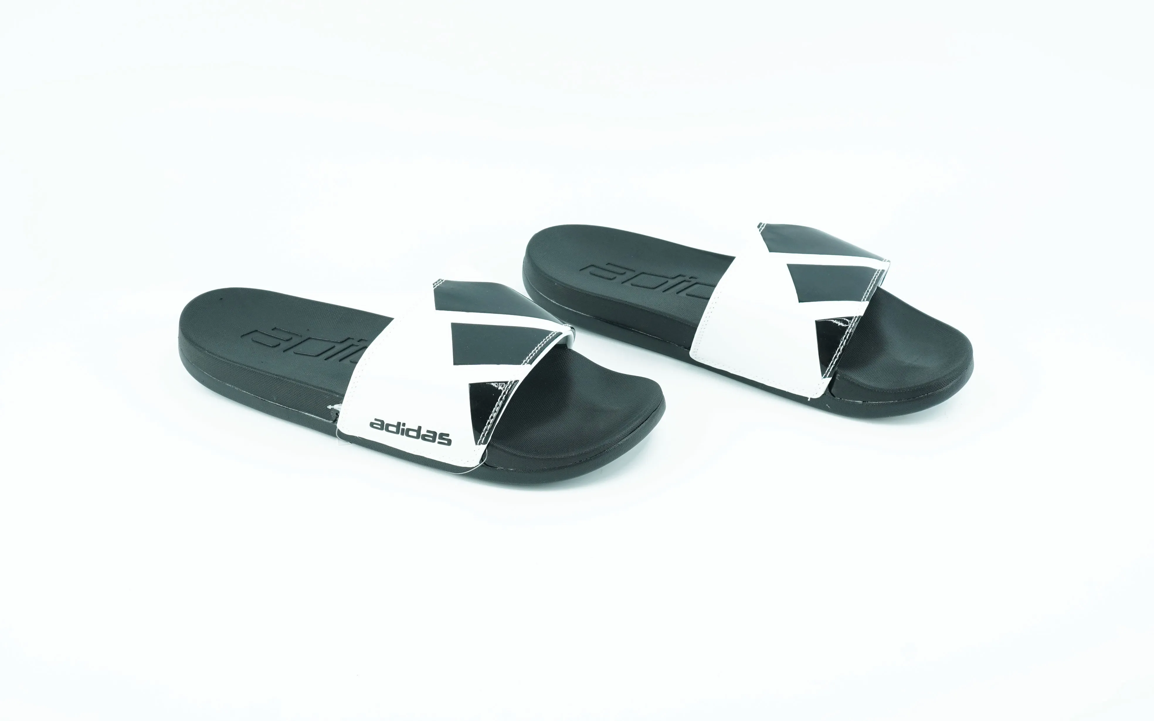Adidas slides for men in black