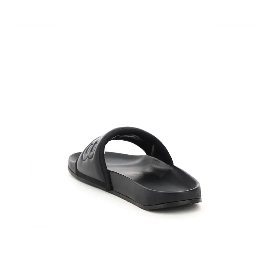 AMBUSH LEATHER SLIDES