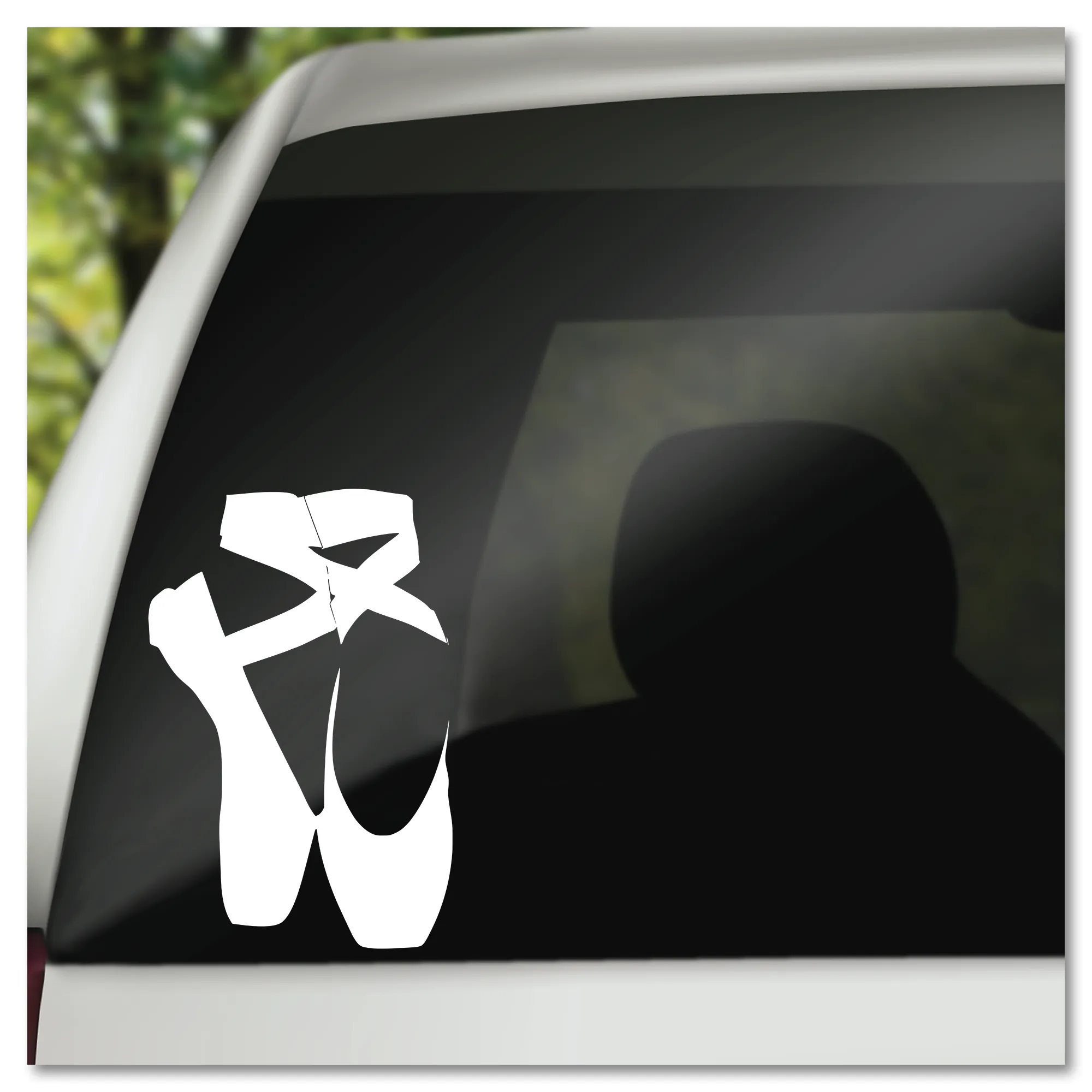 Ballet Slippers Vinyl Decal Sticker