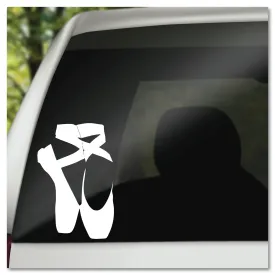 Ballet Slippers Vinyl Decal Sticker