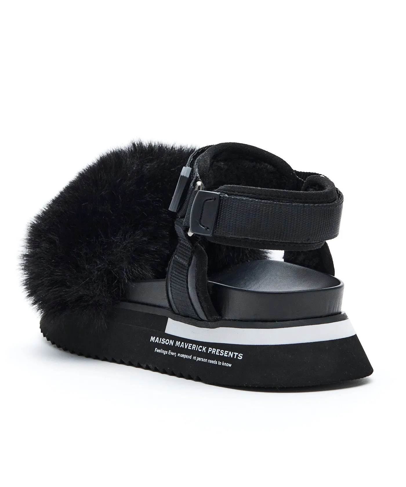 Chunky Hiking Sandals - Black