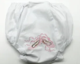 DIAPER COVER -DBB- BALLET SLIPPERS