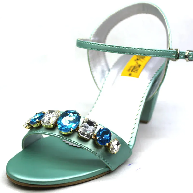Ferozi Fancy Block Heel Sandal