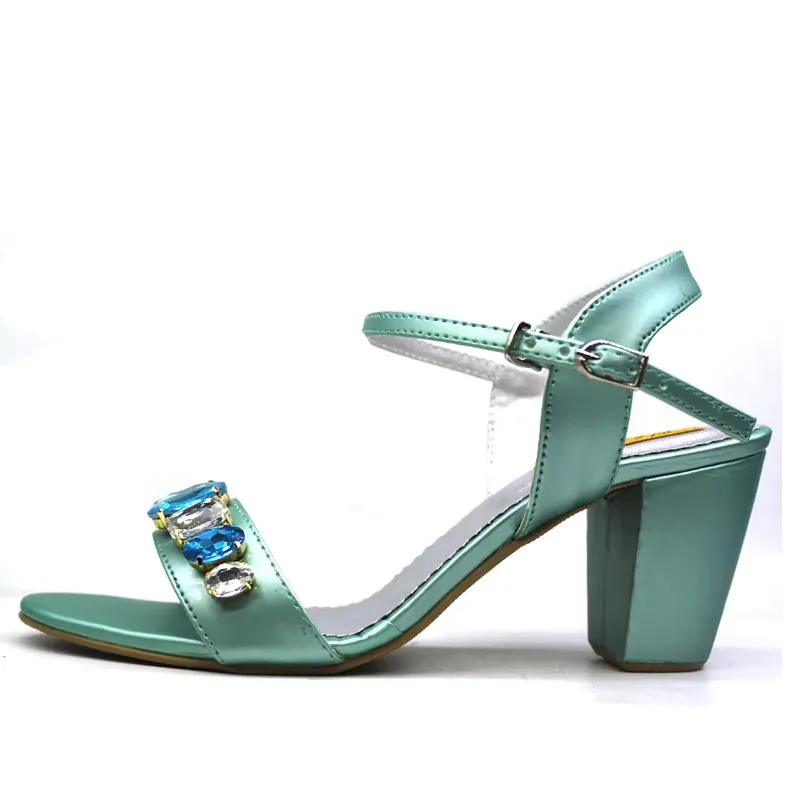 Ferozi Fancy Block Heel Sandal