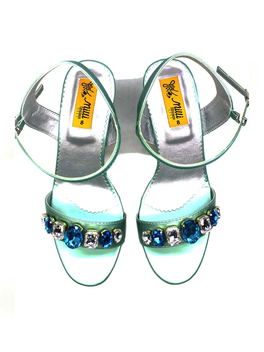 Ferozi Fancy Block Heel Sandal