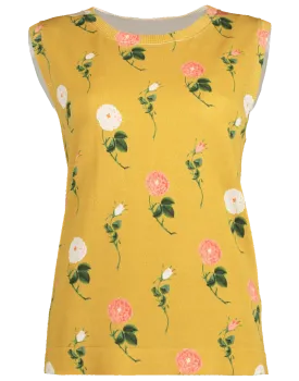Floral Crewneck Shell