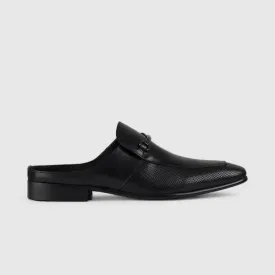 Formales Slip On Open Back Black AS2302
