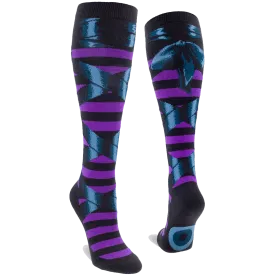 Goth Witch Ballet Slippers Women's Knee High Socks