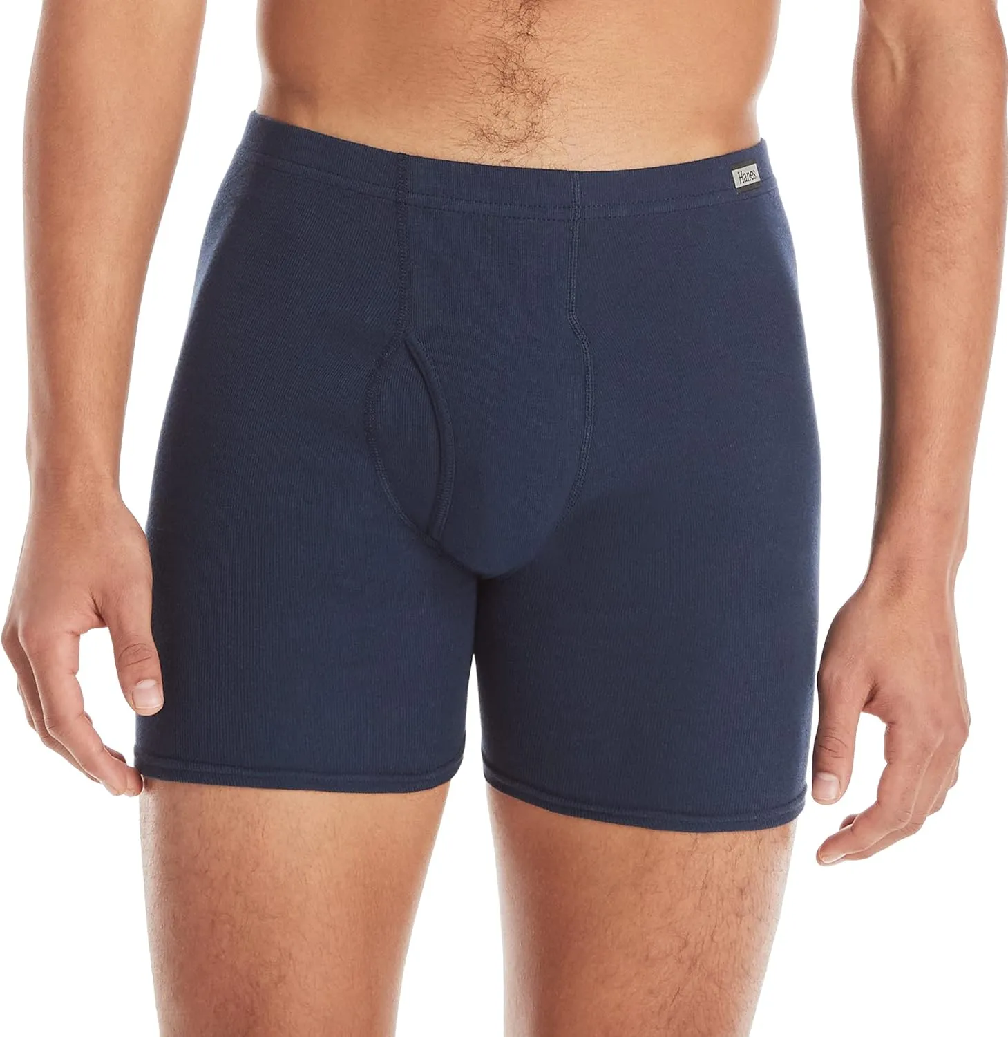 Hanes Men's Underwear Boxer Briefs Pack, Cotton ComfortSoft Boxer Brief for Men, Moisture-Wicking Breathable, Multipack