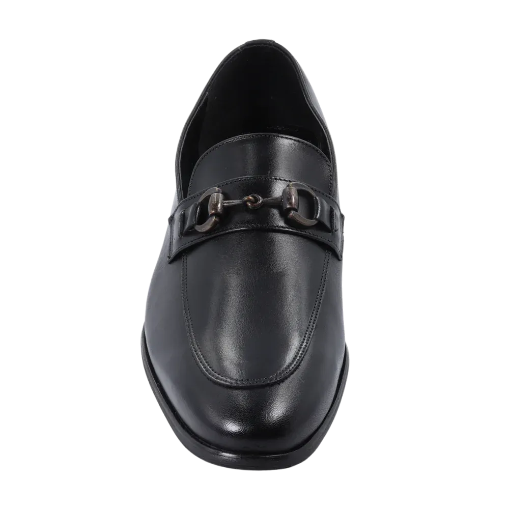 John Drake Moccasin in Black