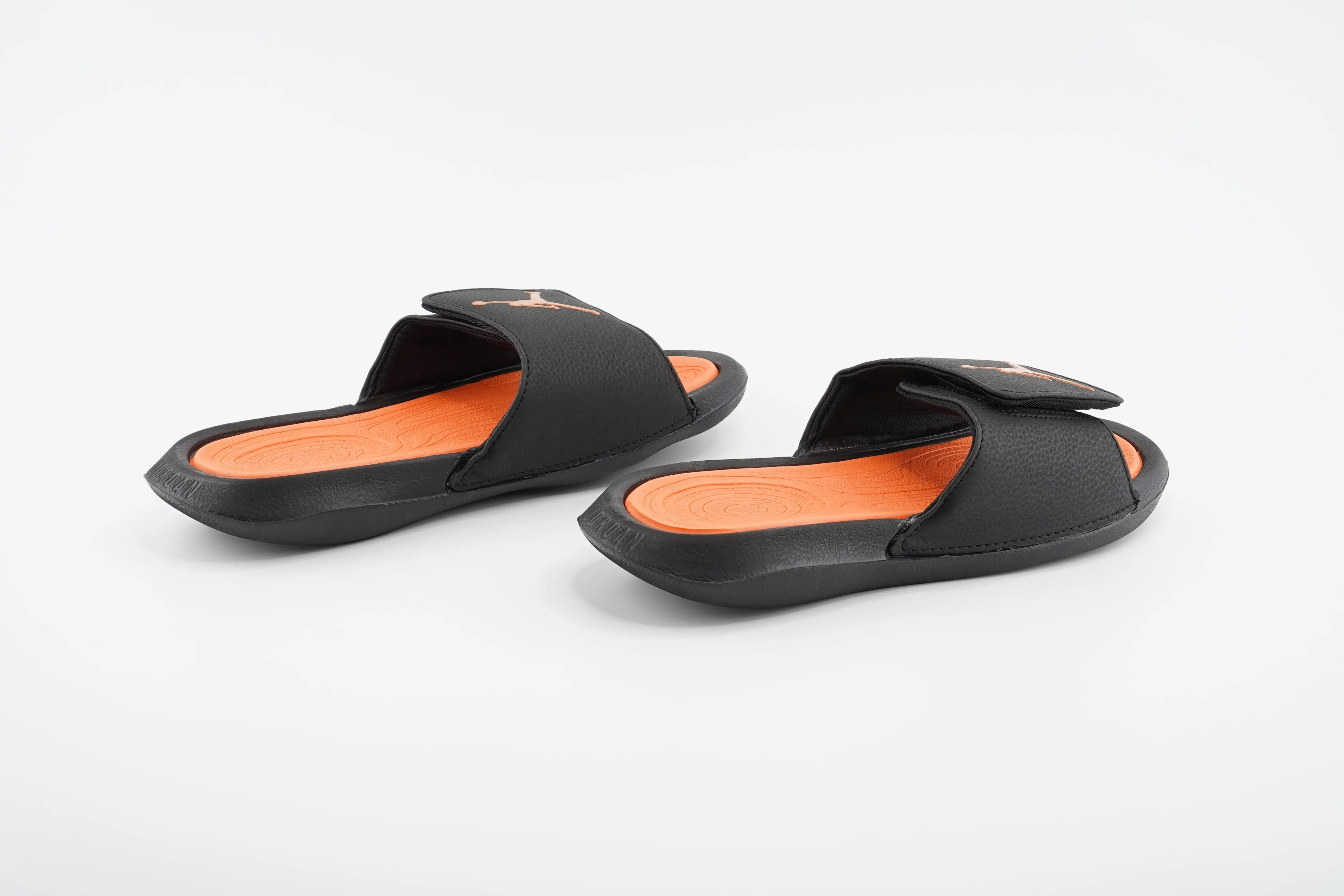 Jordan foam slides in Black