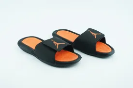 Jordan foam slides in Black
