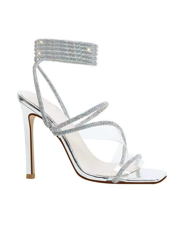 Lace Up Square Toe&Sandals
