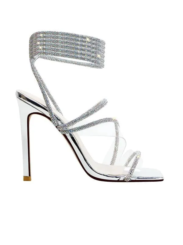 Lace Up Square Toe&Sandals