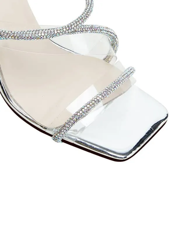 Lace Up Square Toe&Sandals