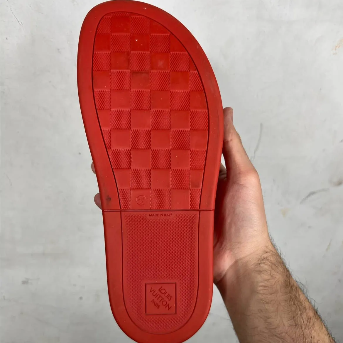 Louis Vuitton Rubber Slides