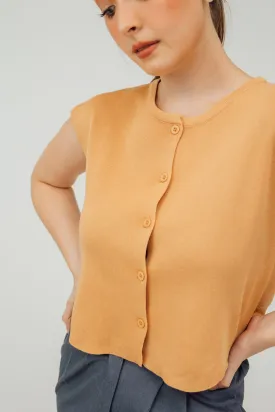 Madi Button Down Knit Top