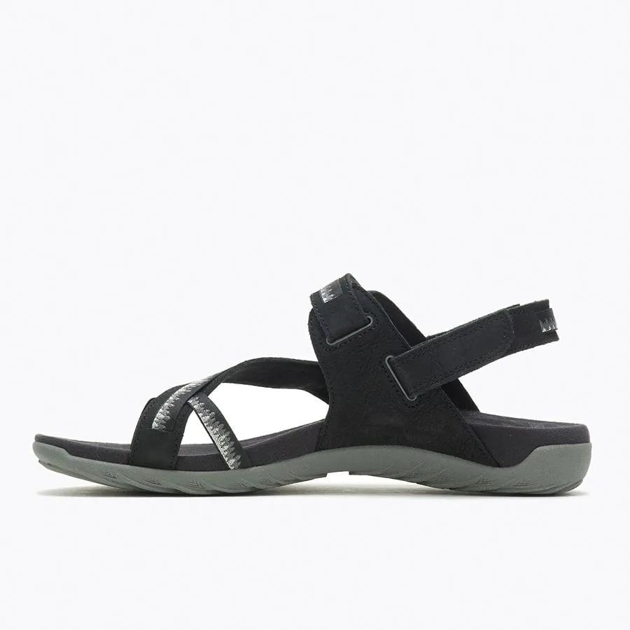 Merrell Women's Terran 3 Cush Post Convert Sandals- Black