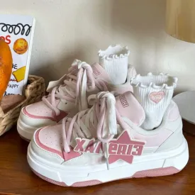 Platform Star Panel Sneakers