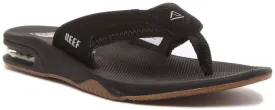 Reef Fanning In Black Silver For Men