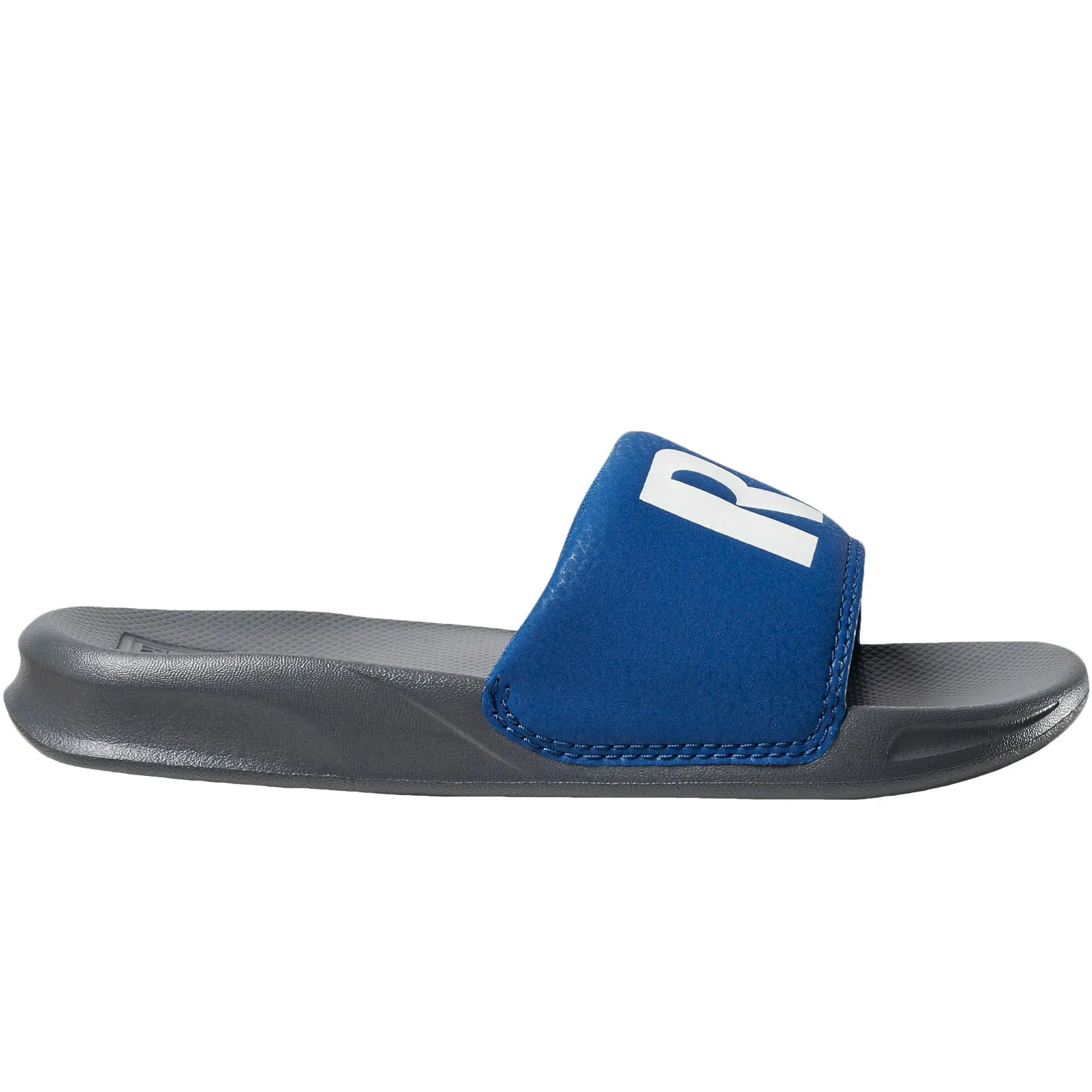 Reef Kids One Slide Sliders - Grey/Blue