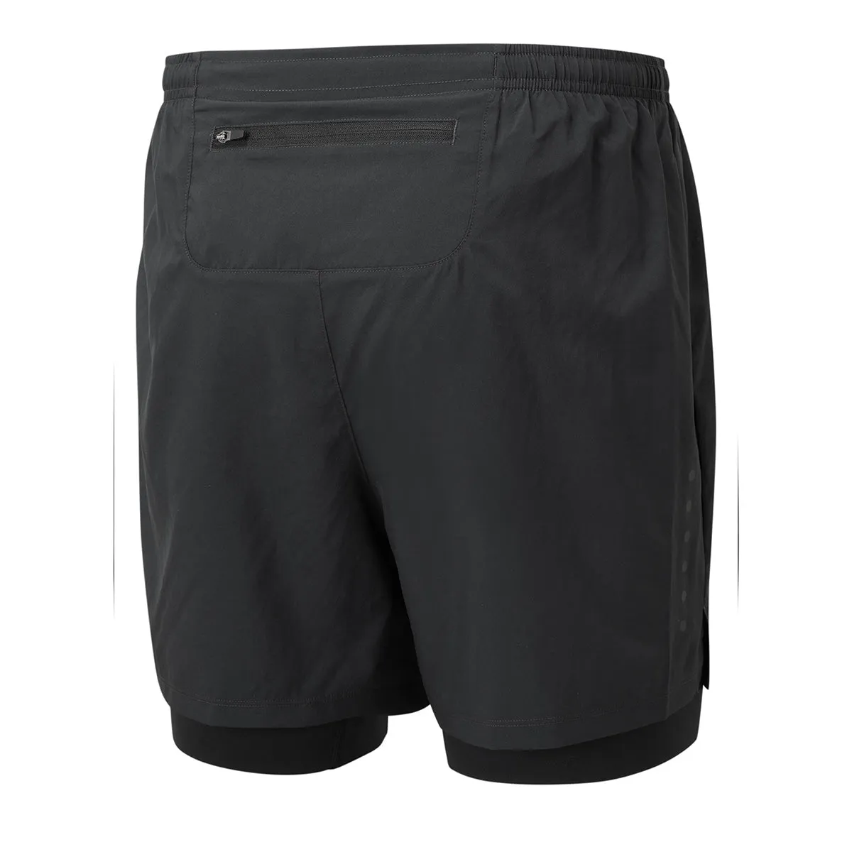 Ronhill Core Twin Short Mens | Black/bright White