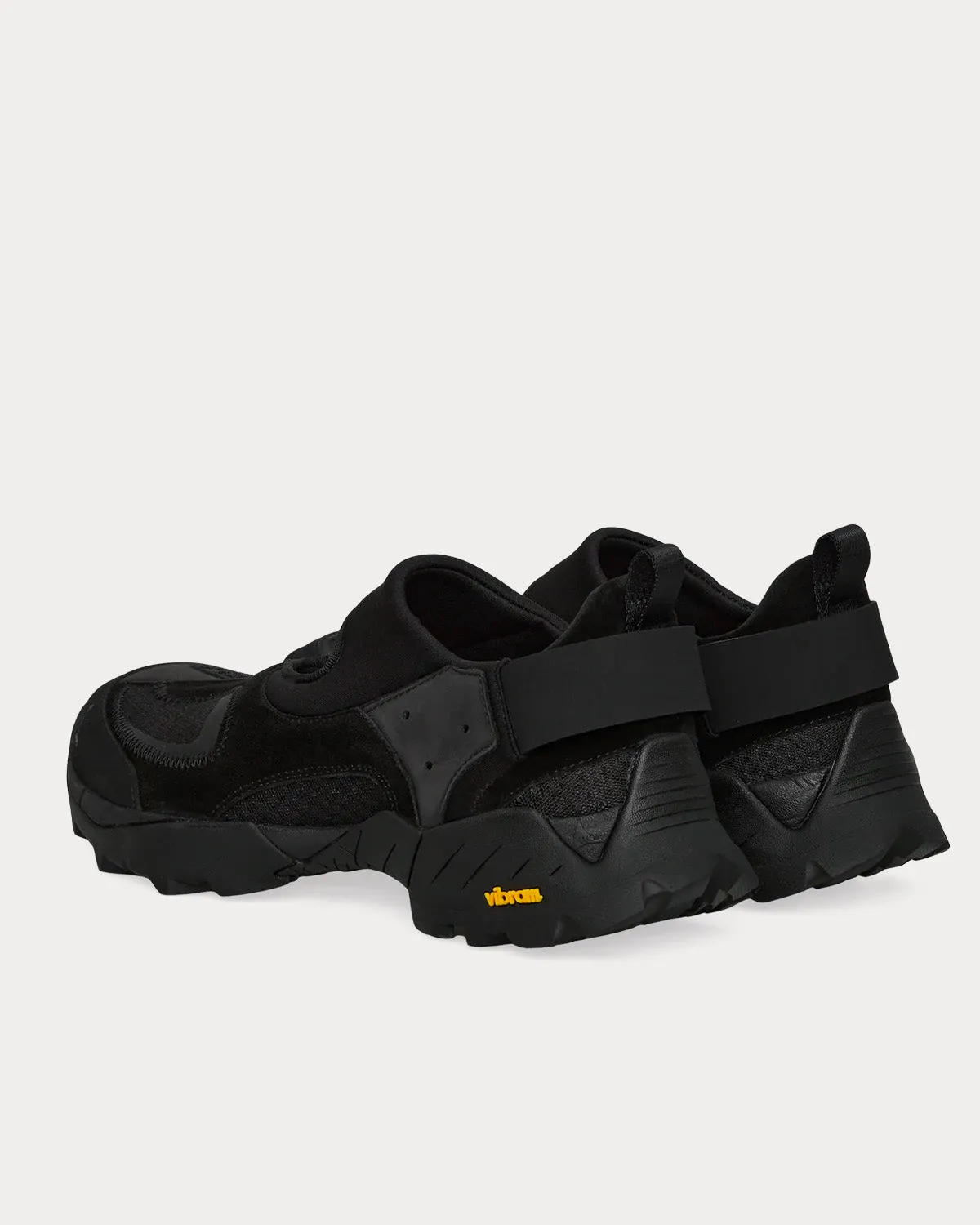 Sandal Black Slip On Sneakers