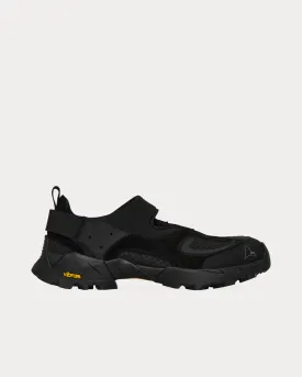 Sandal Black Slip On Sneakers