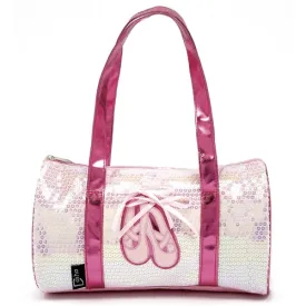 Sequin Ballet Slipper Dance Duffel