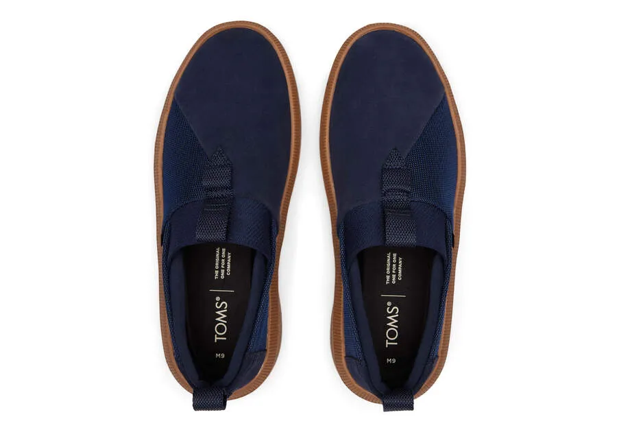 TOMS Mens Alpargata Rover Water Resistant Trainer - Navy