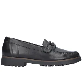 Waldlaufer Ladies Flexi Sole Trim Front Loafer