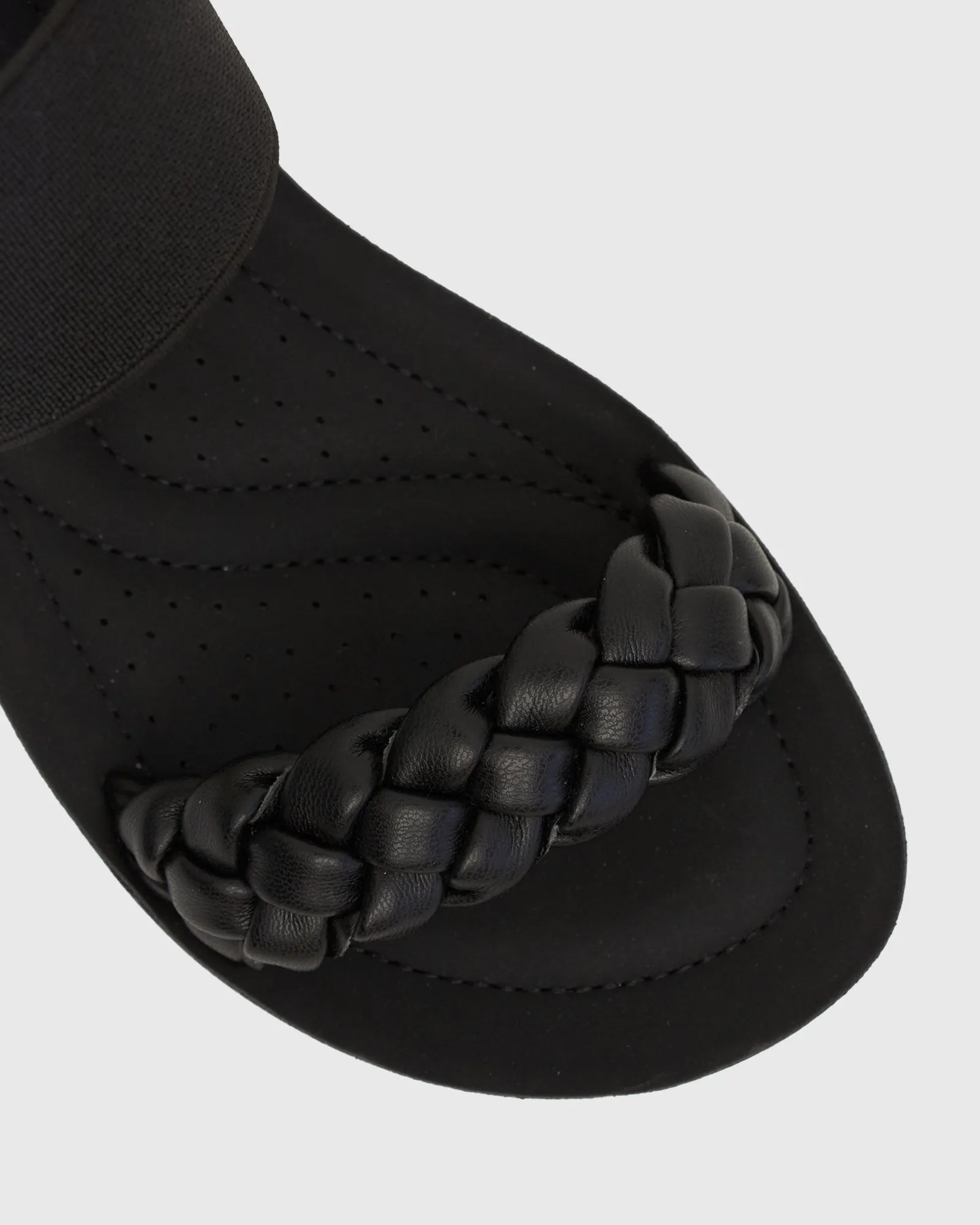 Wider Fit RYKER Vegan Braided Strap Sandals