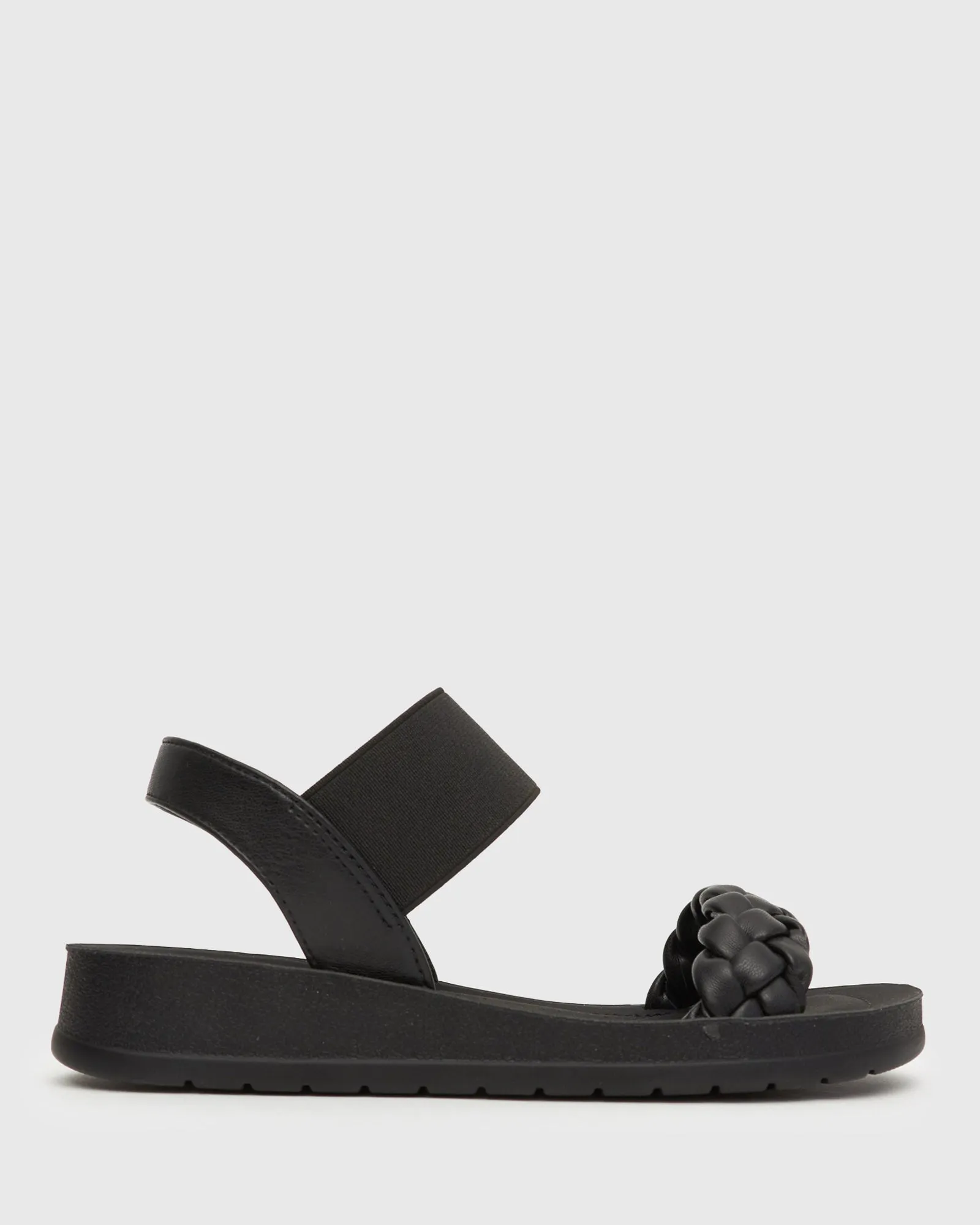 Wider Fit RYKER Vegan Braided Strap Sandals