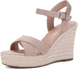 Women's Platform Sandals Wedge Ankle Strap Open Toe Sandals