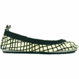 Yosi Samra Samara YS004-YS006 Women White/Black Ballet Flat Slippers Shoes BS270